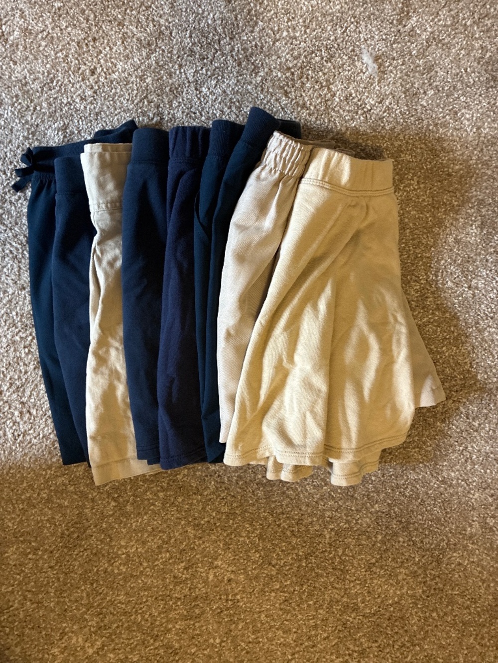 Uniform skirts